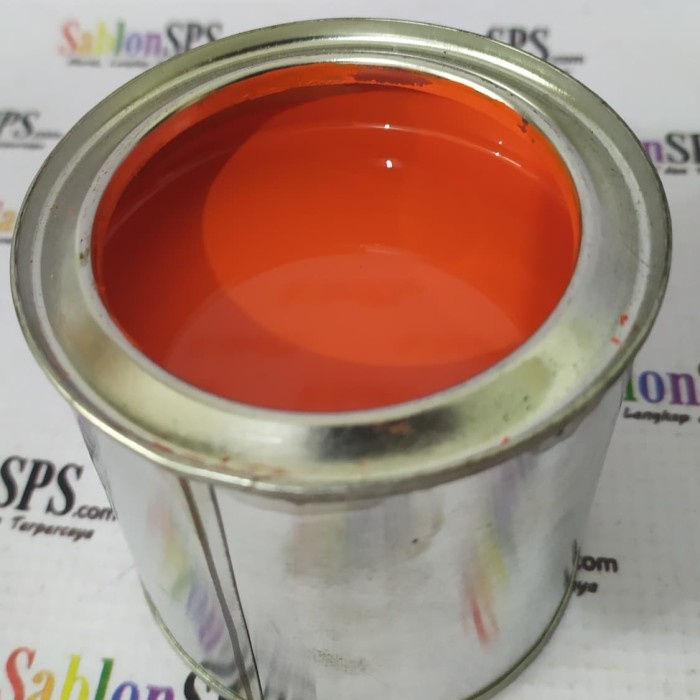 

Diskon Tinta Sablon Plastik Hdpepp Orange Vermilion 250Gr Diskon