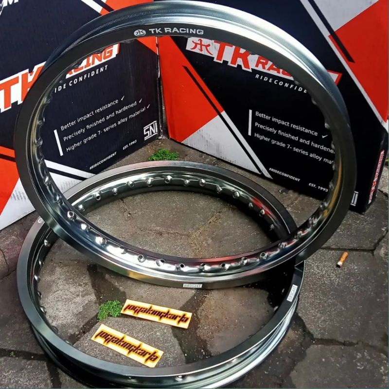 VELG TK RACING TITANIUM RING 17 UKURAN 185,215