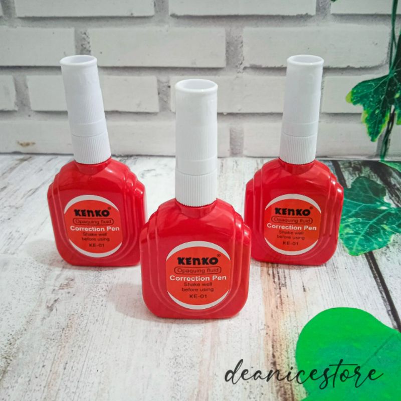 

Penghapus Cair | Tip-Ex | Correction Pen | Kenko KE-01