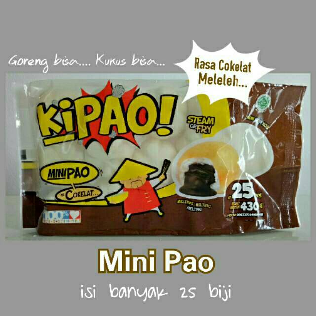 Kipao minipao/bakpao mini/bakpao frozen