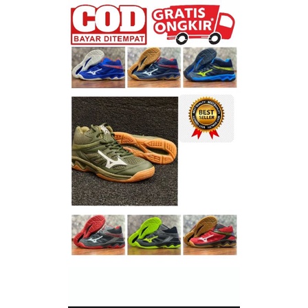 SEPATU VOLY MIZUNO THUNDER BLADE 1 MID PREMIUM IMPORT