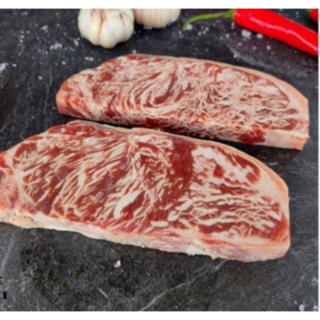 Daging Sapi Beef Steak Wagyu Primary / Sirloin Meltique 1 Kg - 5 pcs