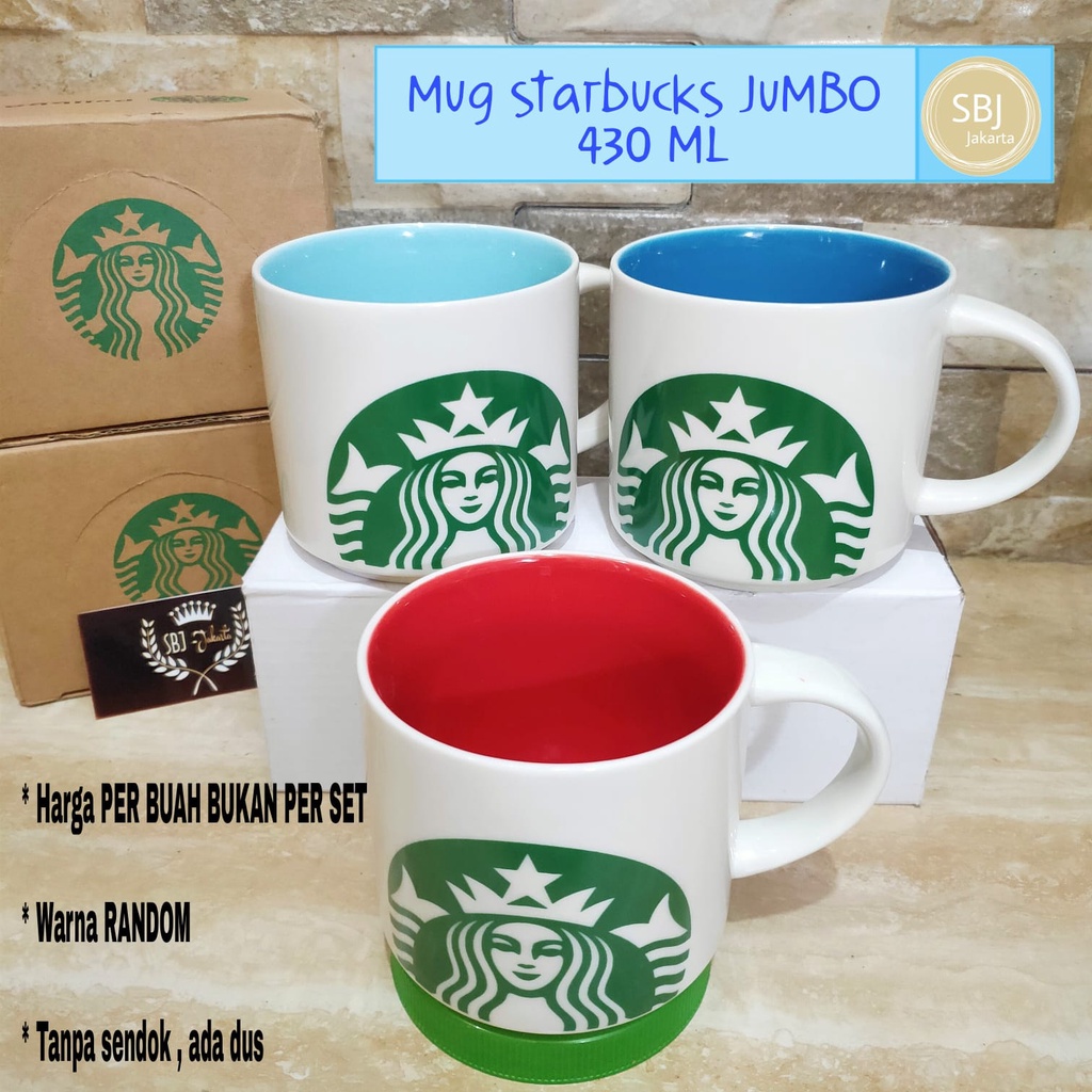 Cangkir Keramik Gift Set Ceramic Mug JUMBO 430 mL