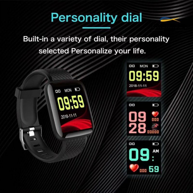 Smartwatch Monitor Kesehatan Smartband fitness Gym d13