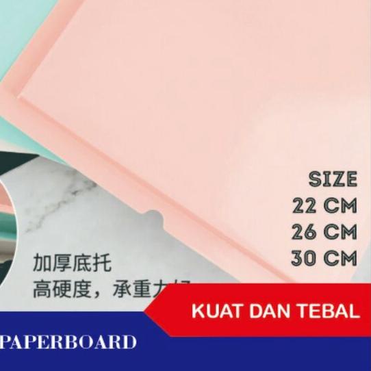 

✮ kotak kue transparan, Mika Kue Kotak, kotak kue mika, cake box mika, dus kue transparan uk 22 cm ➣