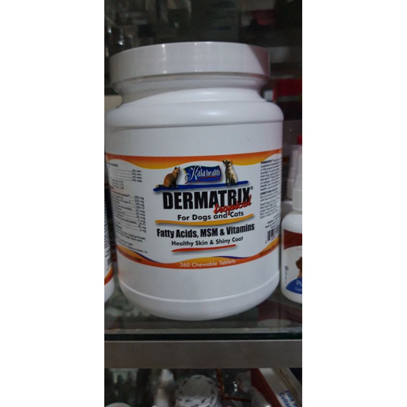 Dermatrix Tropical 360 Tablet Vitamin Kulit dan Bulu