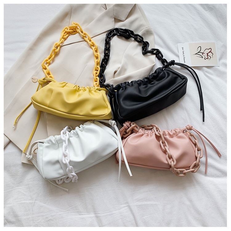 BQ 3159 RISCE TAS SELEMPANG IMPORT WANITA CEWEK PEREMPUAN JAKARTA BATAM RANTAI WARNA JT 369178