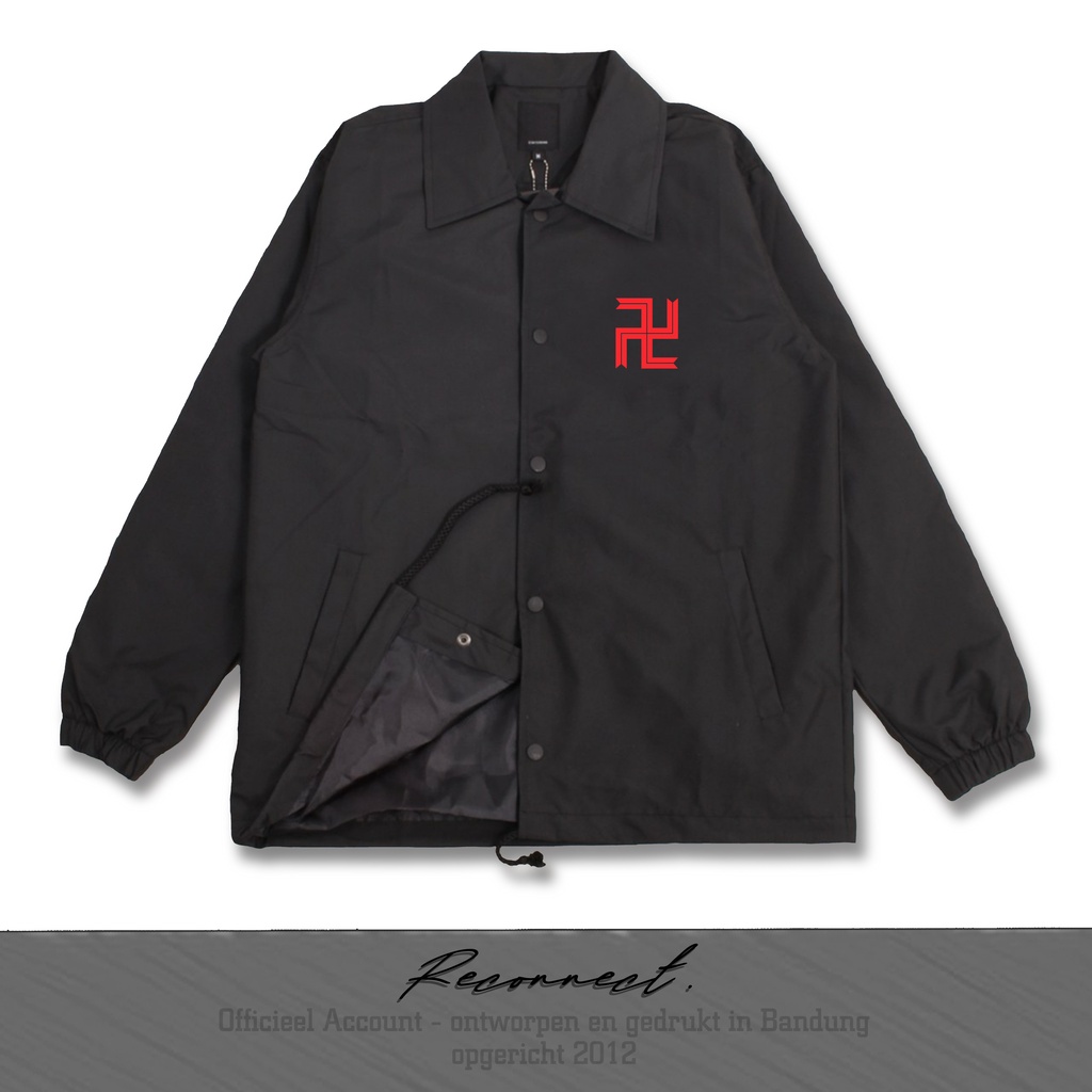 Reconnect Coach Jacket Tokyo Revengers Souya Kawata Smiley Angry - Unisex