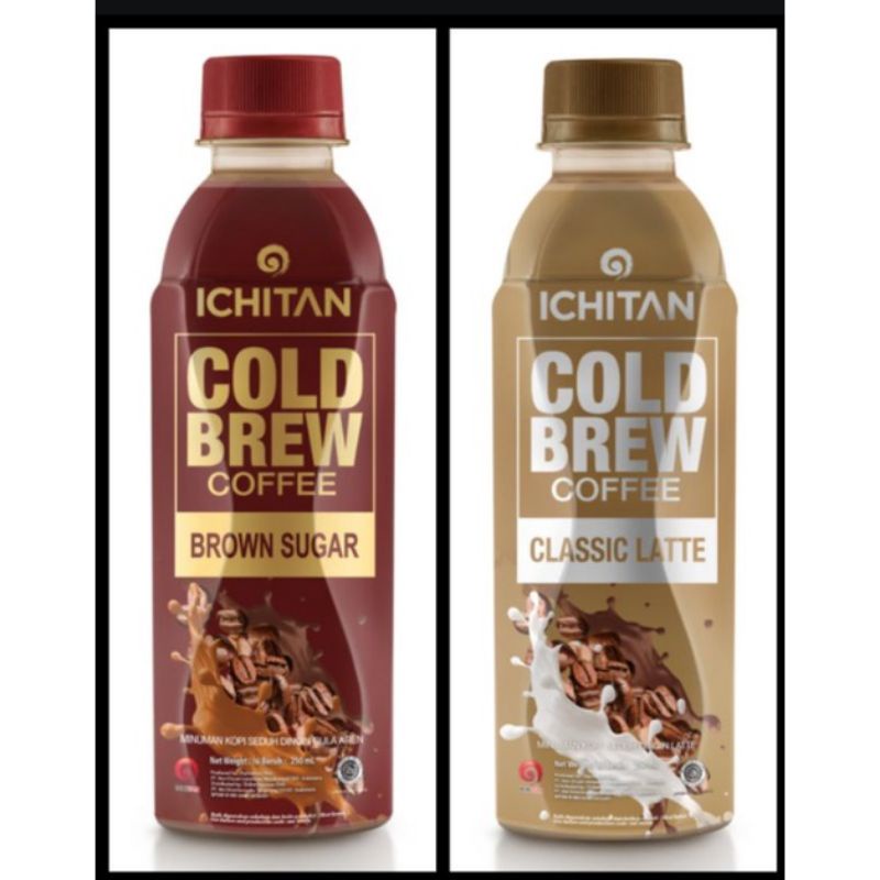 

ichitan coldbrew brown sugar dan clasic latte 250 ml