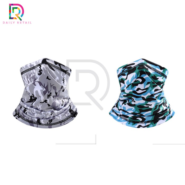 Masker Buff Bahan Ice Silk - Masker Motor - Masker Touring - 1