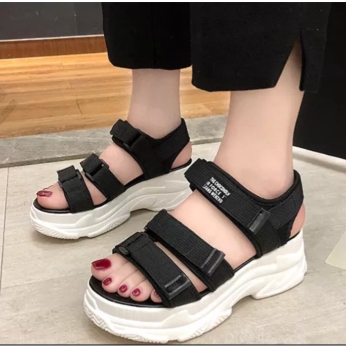 Kharisma Sndal gunung wanita Trivelcro - 293 korean Fashion