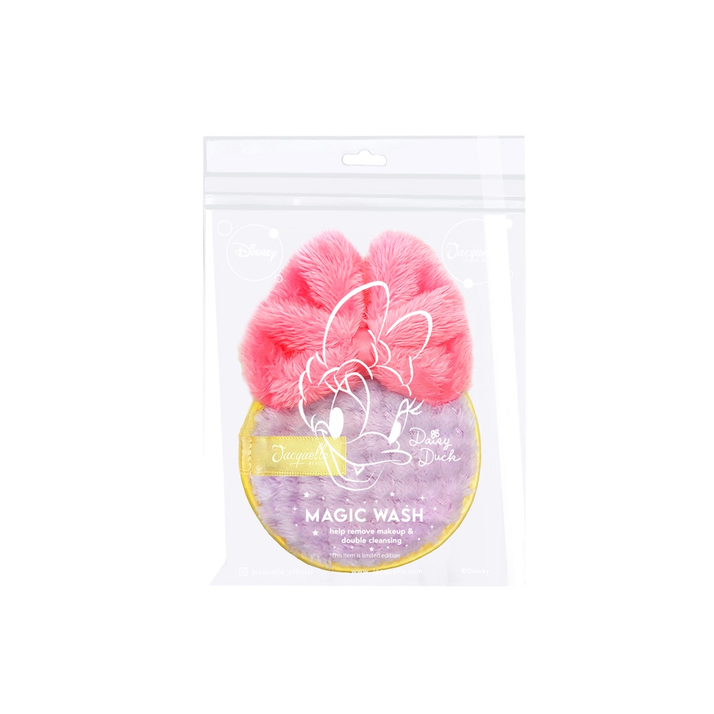 Jacquelle Magic Wash Makeup Remover Pembersih Wajah - Disney Daisy Duck Edition Jacquele Jac quelle quele