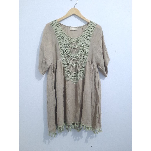 SILENT WORTH ( #bohemian style) PL Dress 012