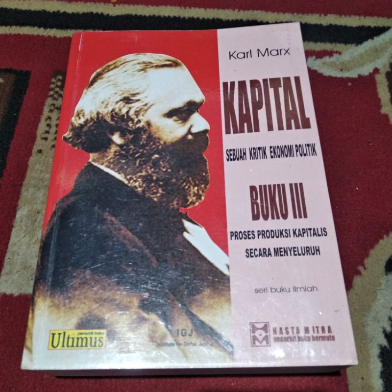 Das Kapital Buku III - Karl Marx (ORIGINAL)