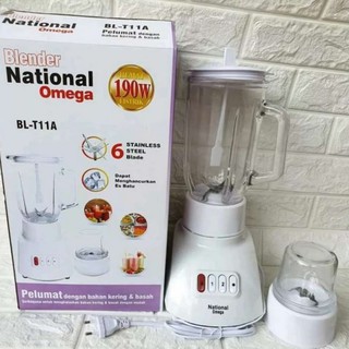 Blender National Kaca Matsunichi 3 IN 1 Kapasitas 1 Liter  Shopee 