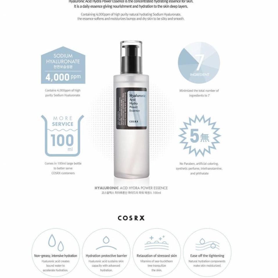 COSRX Hyaluronic Acid Hydra Power Essence 100ml
