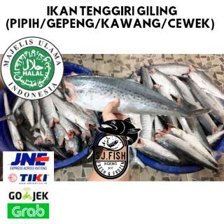 IKAN TENGGIRI GILING PIPIH GEPENG  KAWANG CEWEK Shopee 