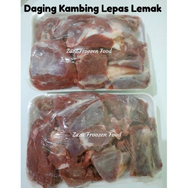 Daging Kambing Sampil Tanpa Lemak Isi 1kilo Halal Dan Bersih Shopee Indonesia