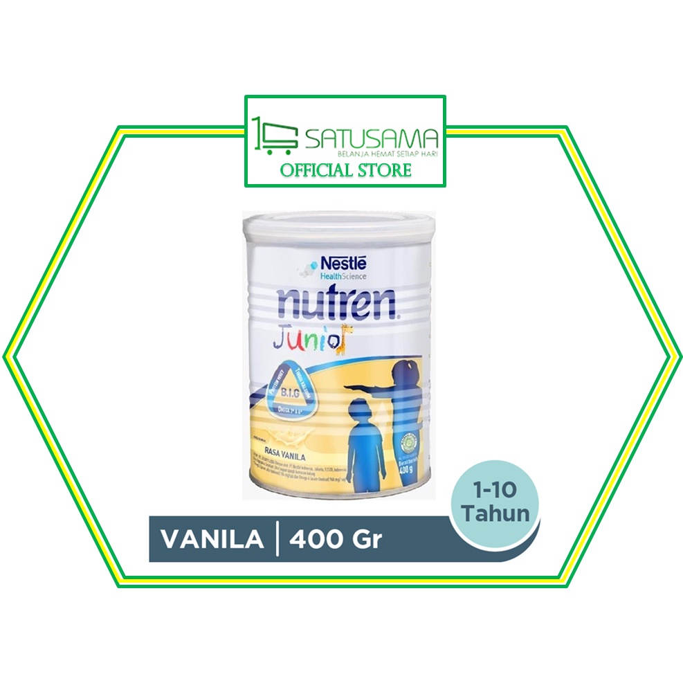 

NUTREN Junior 1-10 Tahun Vanila Tin 400g