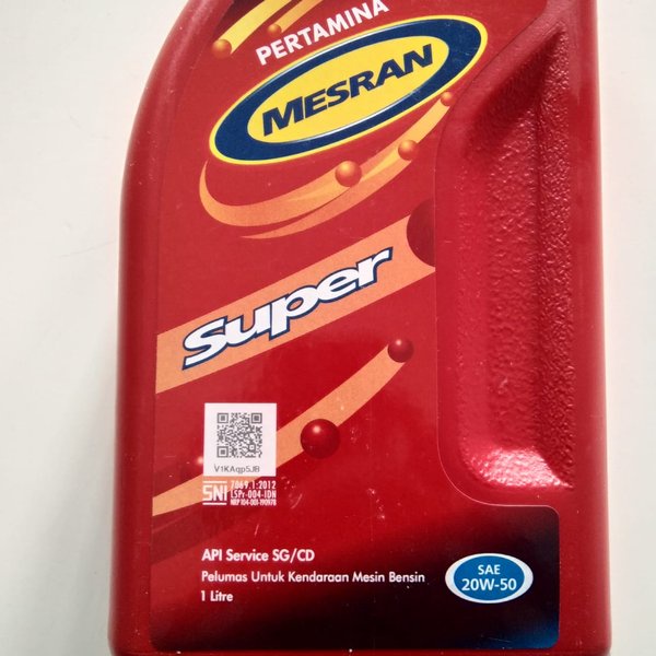 OLI MESRAN SUPER SAE 20 1 LITER