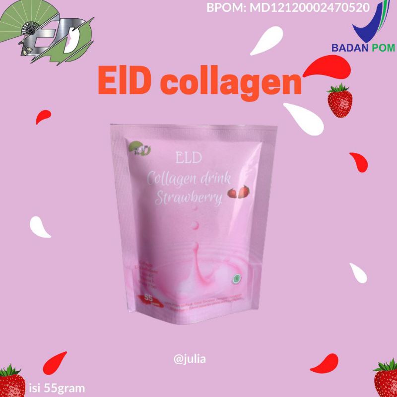 ELD Collagen Pemutih Seluruh Tubuh & AMPUH Menurunkan Berat Badan