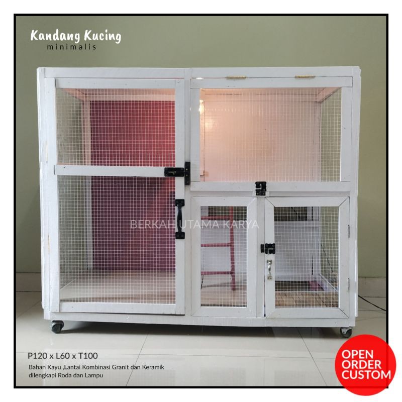 kandang kucing minimalis cat house catroom