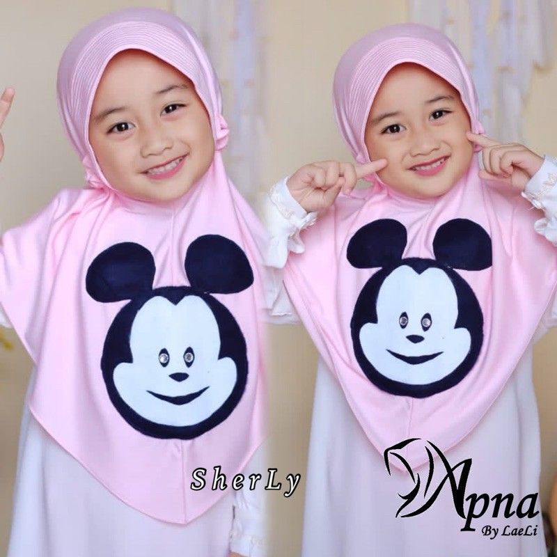 Jual Jilbab Anak Sherly / Jilbab Anak Lucu Murah Indonesia|Shopee Indonesia