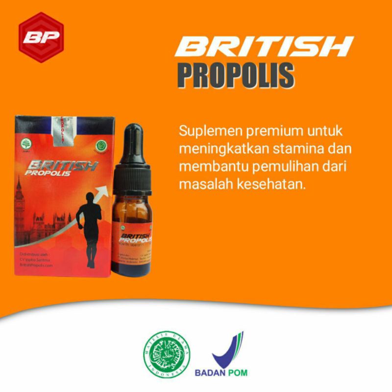 British Propolis obat tetes untuk sejuta manfaat