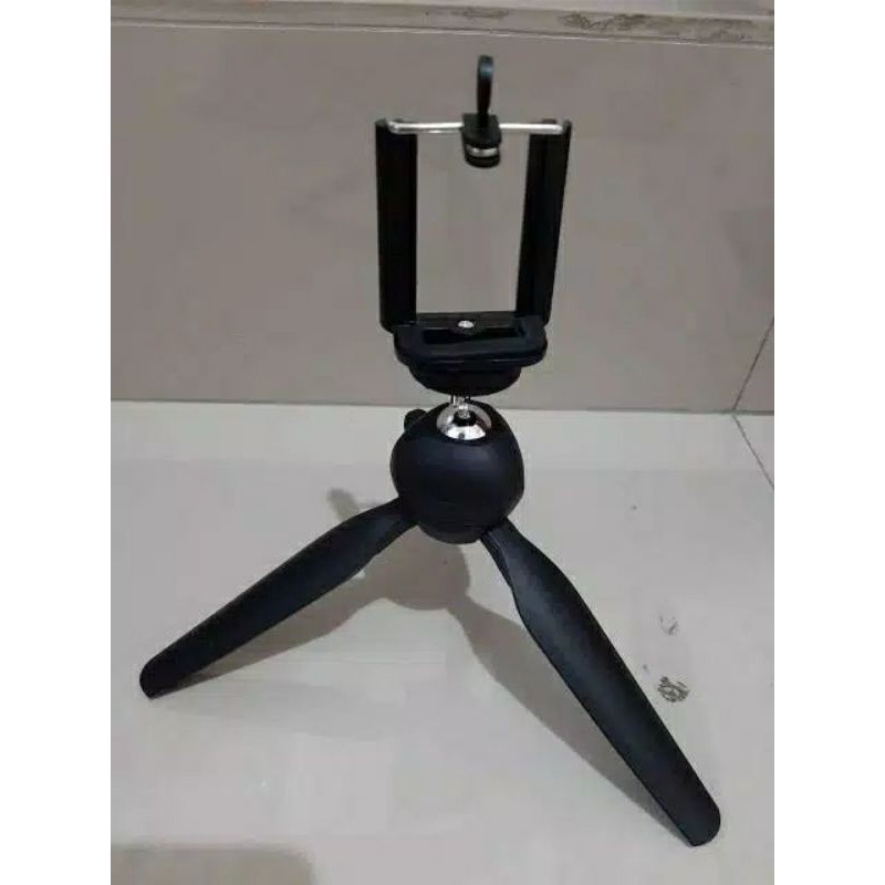 B4 Tripod Selfie Duduk Tomsis | Tripot Selfi Dudukan HP Tempat Handphone | Tongsis Meja | Tomsis