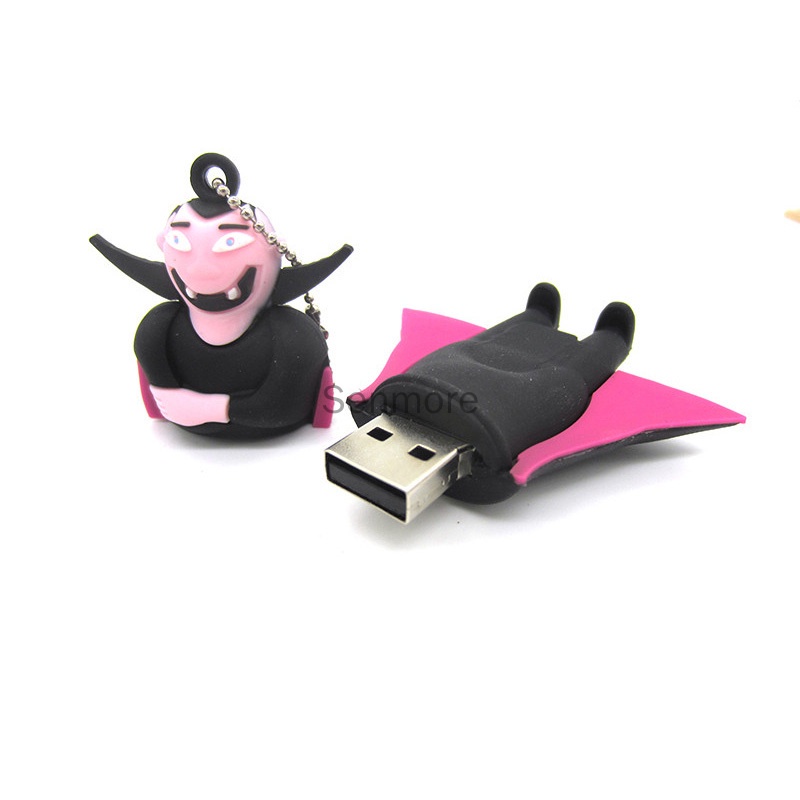 Hot sale Pen drive Kreatif 1gb 8gb 16gb 32gb 64gb128GB Transylvania Vampire Dracula memory stick Flashdisk usb flash drive