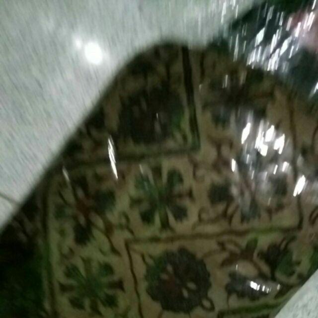 Model Gamis Batik Zara Genes Sogan #2