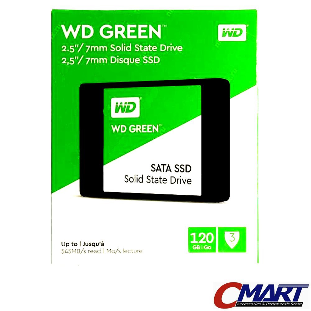 WD Green SSD 120GB Solid State Drive 120 GB - WDS120G1G0A