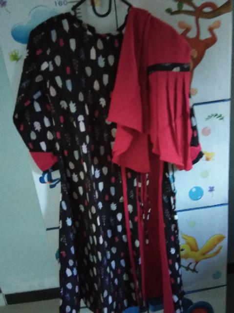 Gamis Jasmeen Junior Oidokids / Gamis Batik Anak 8 - 10 Tahun