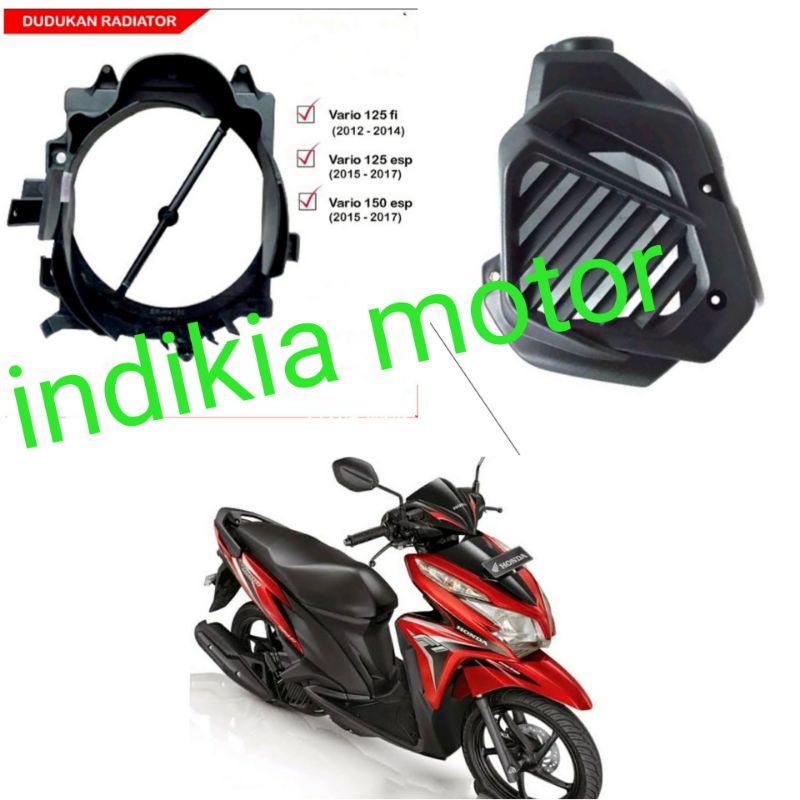 cover tutup kipas tutup radiator Vario 125 fi 2012 2013 2014