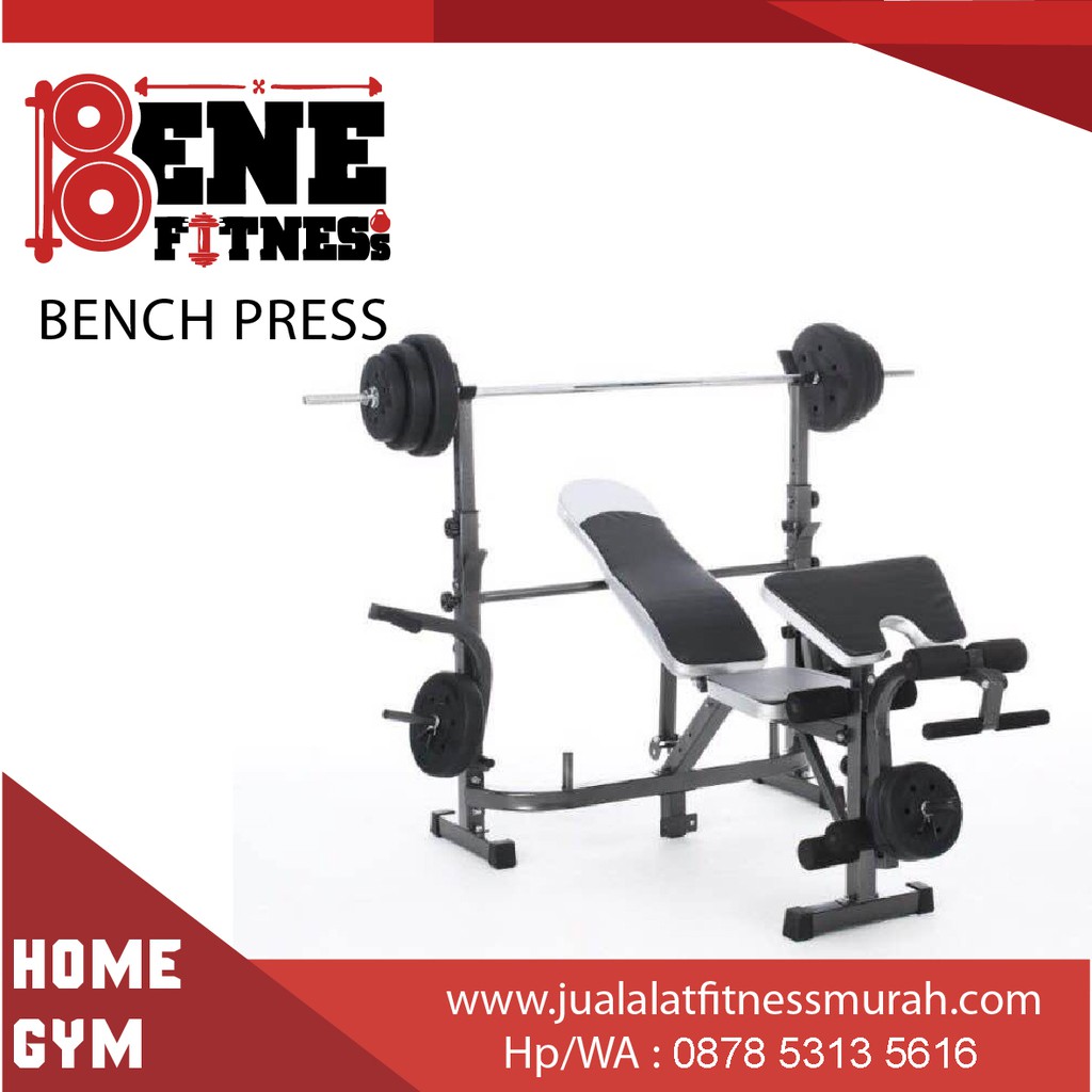 Bench Press ID 781 multigym alat  fitness  dada chest multi 