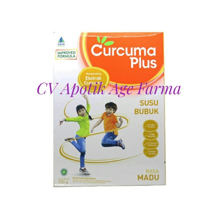

Curcuma Plus Susu Madu F1 350 g atau gram (Soho)