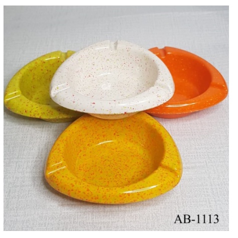 ASBAK ROKOK MELAMIN SEGITIGA