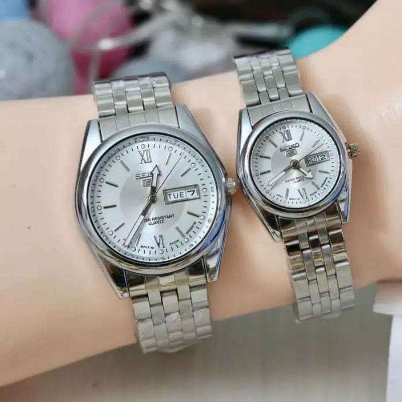 JAM COUPLE ANTI AIR SEIKO/JAM TANGAN PRIA WANITA