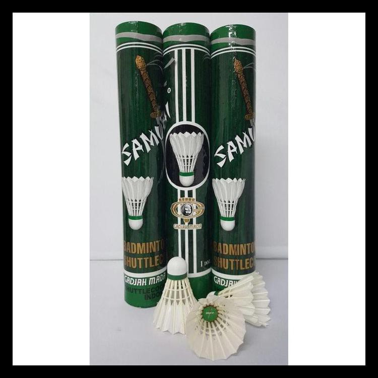 UNIK SHUTTLECOCK / KOK BADMINTON SAMURAI HIJAU ORIGINAL - GAJAH MADA