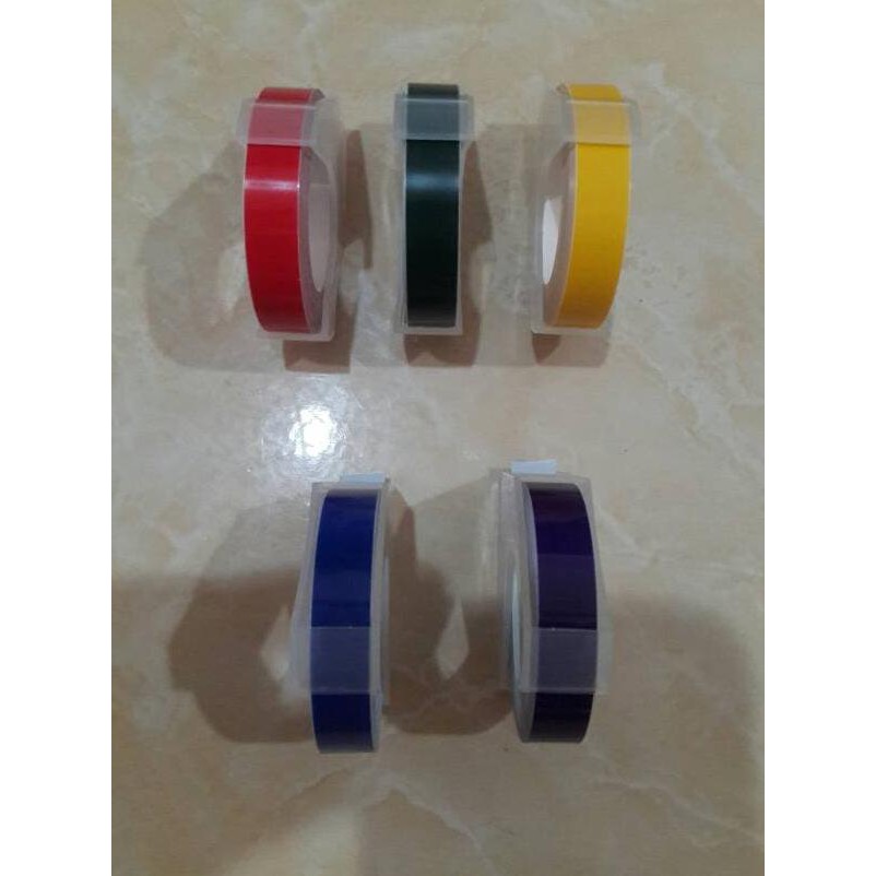 

GRATIS ONGKIR Motex emboss label tape - Hitam ZD100