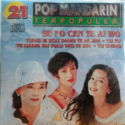 CD Musik 21 Pop Mandarin Terpopuler Cover Version