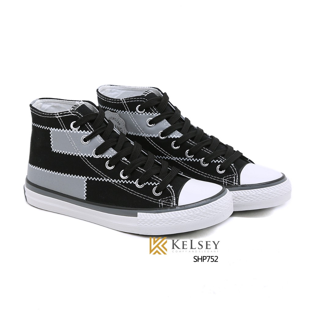 Sepatu Sneakers Kanvas Wanita Kelsey / Sepatu Kerja Anak Remaja Hingga Dewasa SHP752