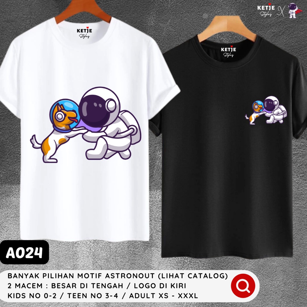 KAOS DISTRO MOTIF ASTRONAUT PART 1 / KAOS ASTRONOUT / KAOS ASTRONOT / KAOS ASTRONOUT / KAOS SPACE / 