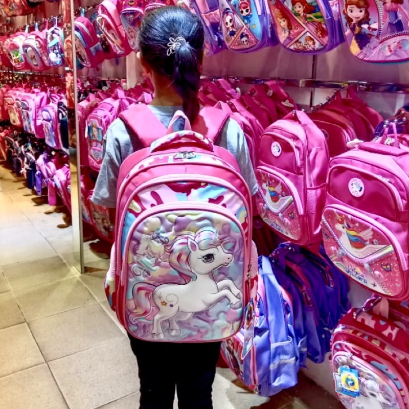 SMARTGIRL NEW TAS RANSEL ANAK SEKOLAH IMPORT CEWEK COWOK SD 00450-00456