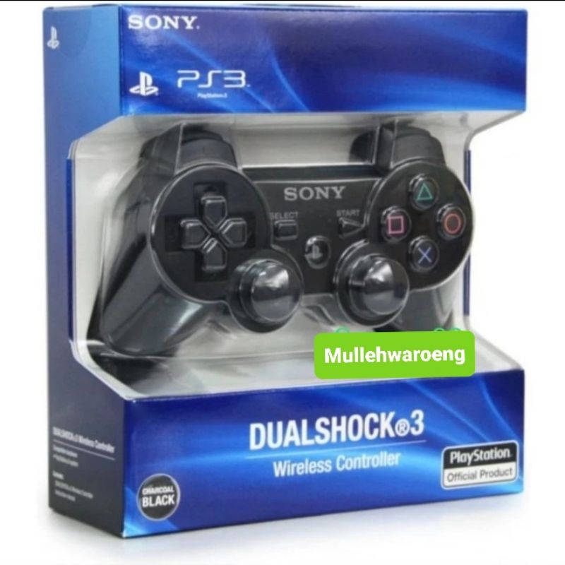 STIK PS3 WIRELESS OP MESIN ORIGINAL PABRIK JOYSTIK PS SONY DUALSHOCK 3