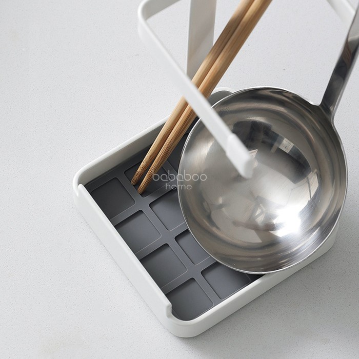 Hiro Spoon &amp; Lid Metal Holder