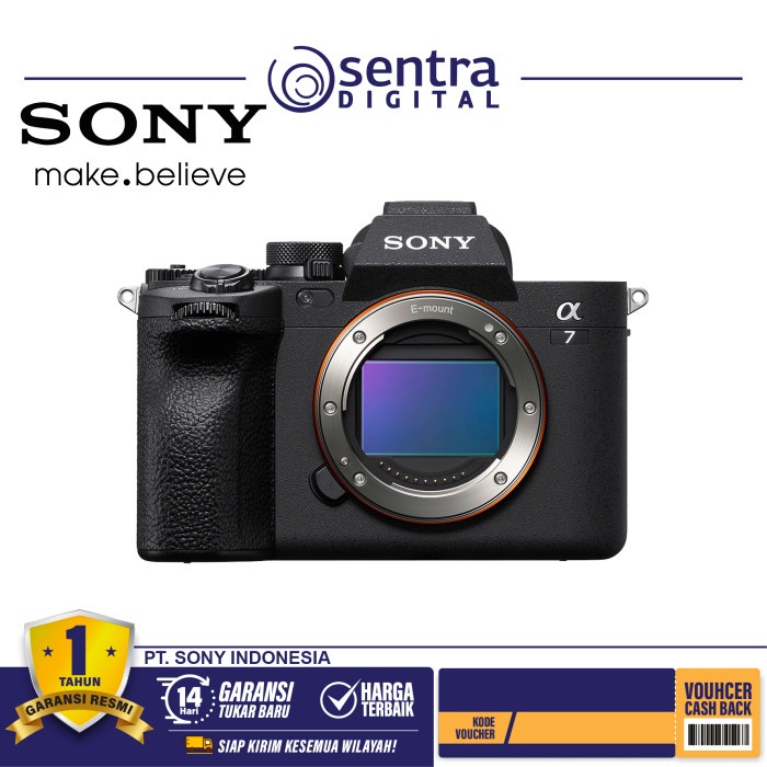 Sony A7 IV / A7IV / A 7 IV Body Only Mirrorless Camera Resmi Sony