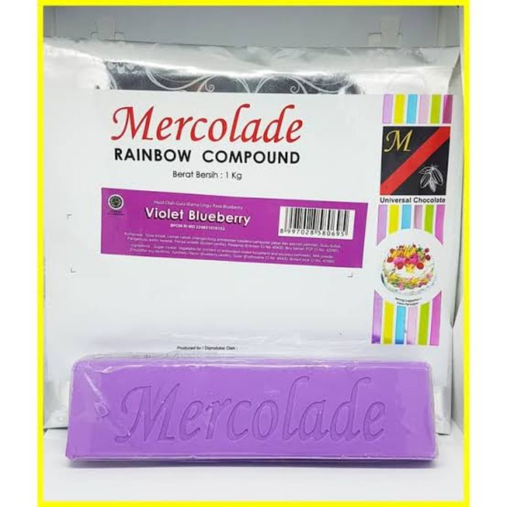 

Mercolade Rainbow Violet Blueberry Repack +-160gr