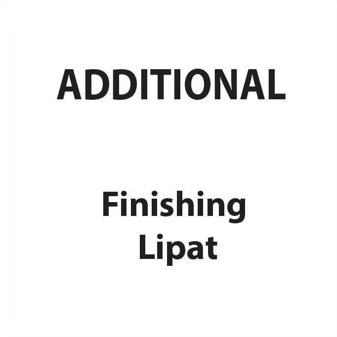 

[COD] Additional Tambahan Finishing Lipat TERUJI Kode 810
