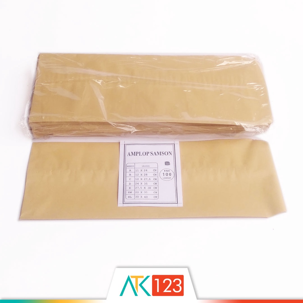 

H7Y Amplop Coklat / Samson Guanaco B (Super Kabinet) isi 100 Buah